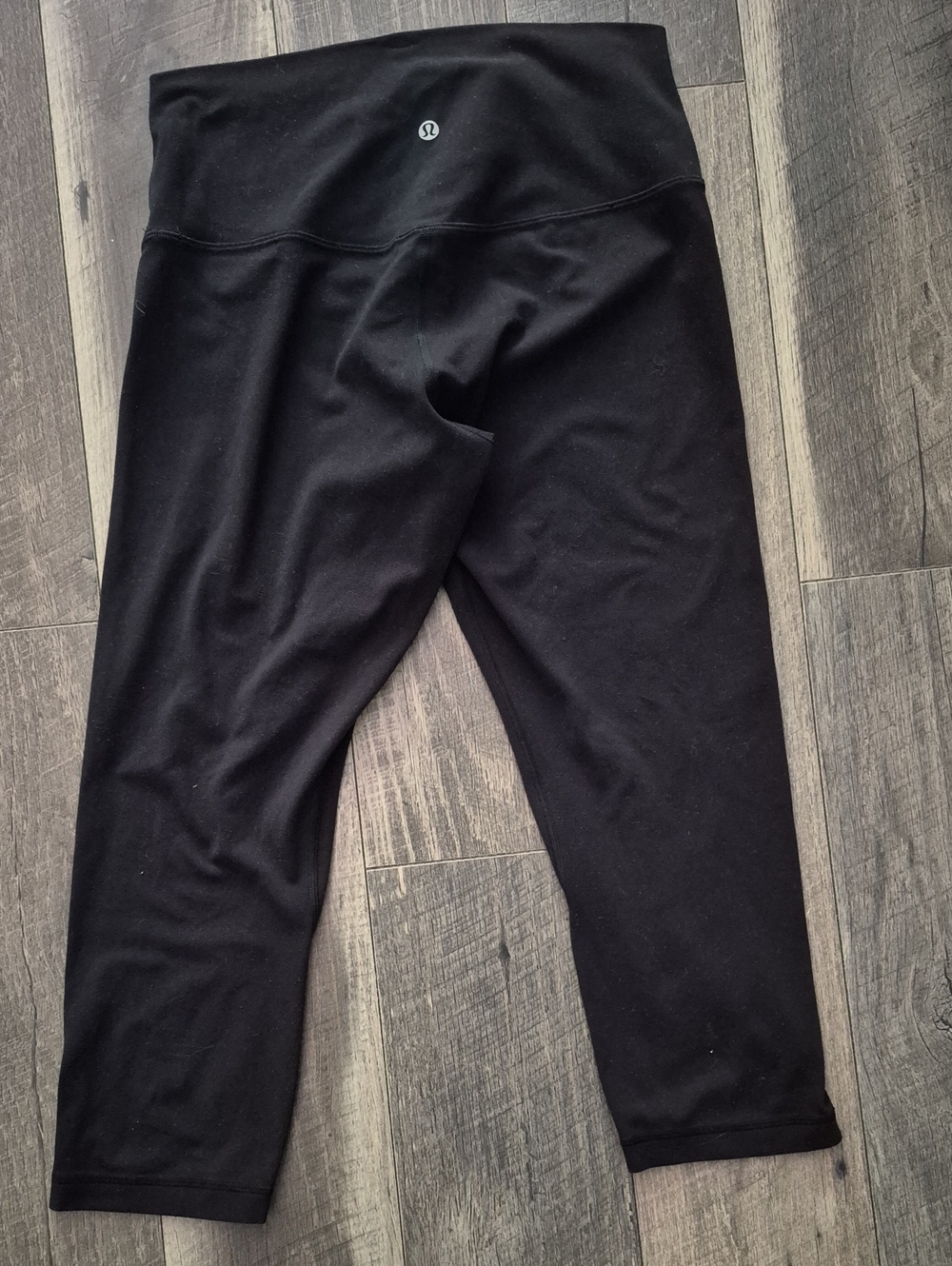 🍋 Lululemon Align Crop *21" Black Size 10